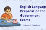 English Language Preparation for Government Exams
