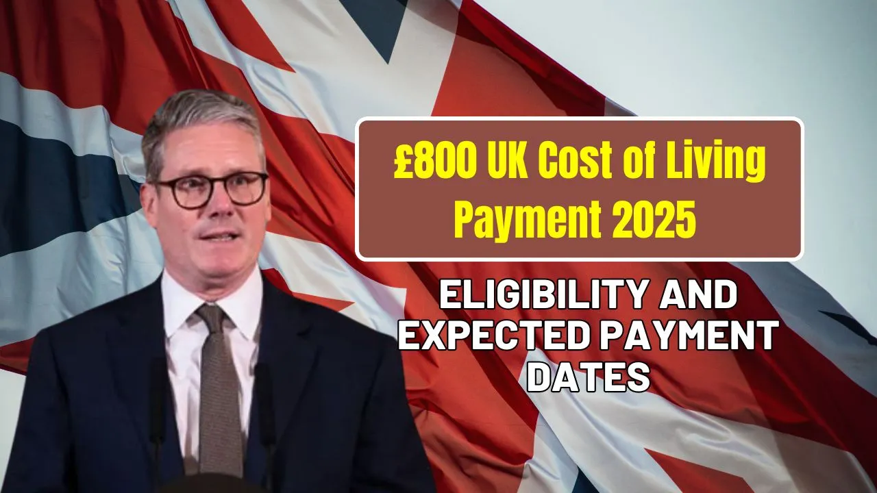 £800 UK Cost of Living Payment 2025